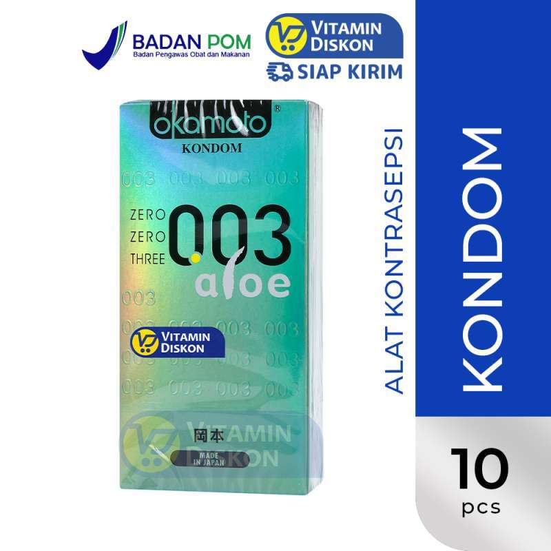 OKAMOTO KONDOM ALOE 003 10'S
