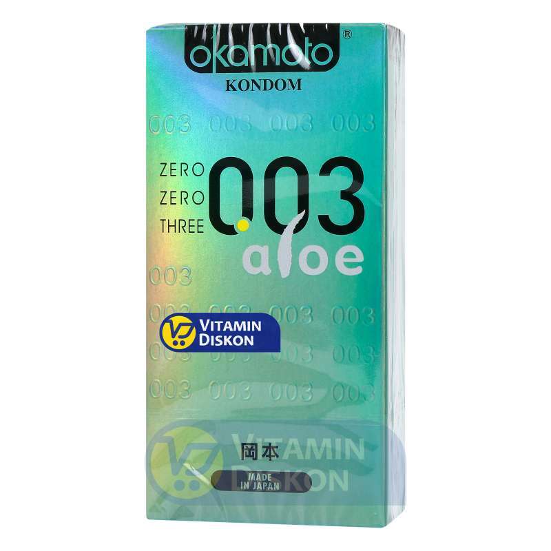 OKAMOTO KONDOM ALOE 003 10'S