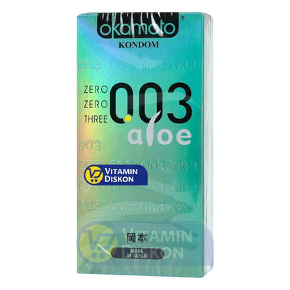 OKAMOTO KONDOM ALOE 003 10'S