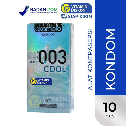 OKAMOTO KONDOM COOL 003 10'S
