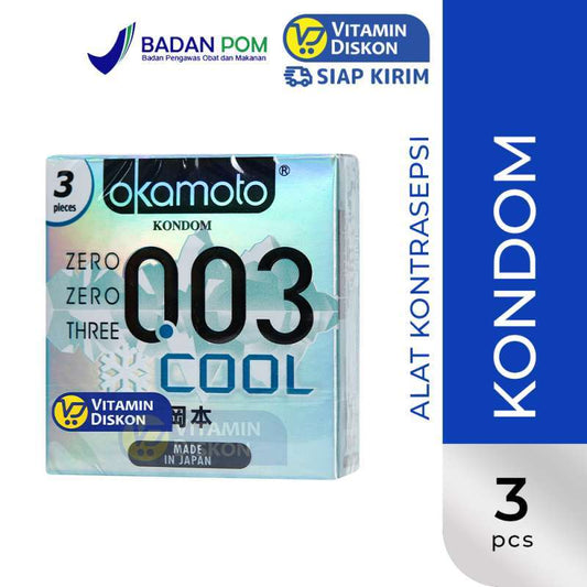 OKAMOTO KONDOM COOL 003 3'S