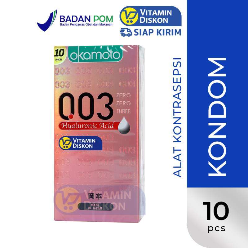 OKAMOTO KONDOM HYALURONIC ACID 003 10'S