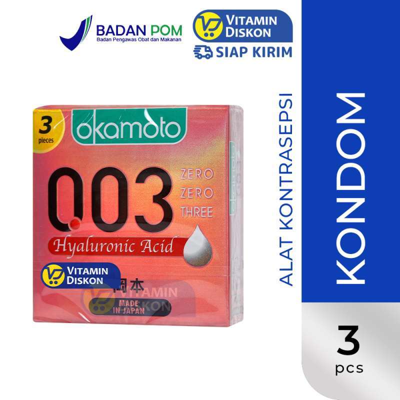OKAMOTO KONDOM HYALURONIC ACID 003 3'S