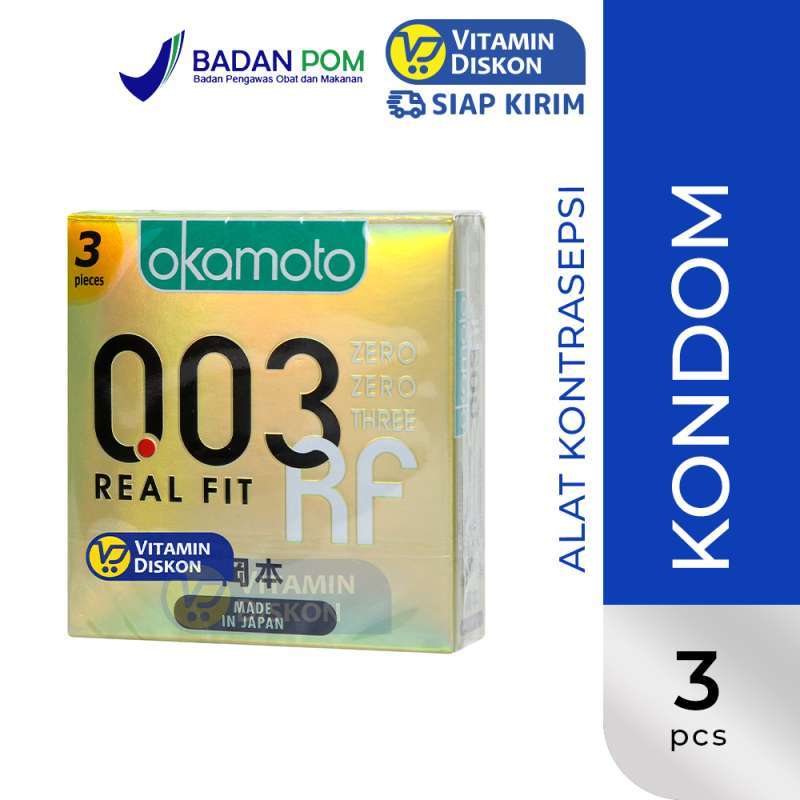 OKAMOTO KONDOM REAL FIT 003 3'S