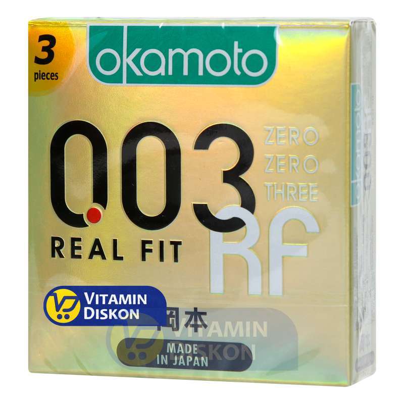 OKAMOTO KONDOM REAL FIT 003 3'S
