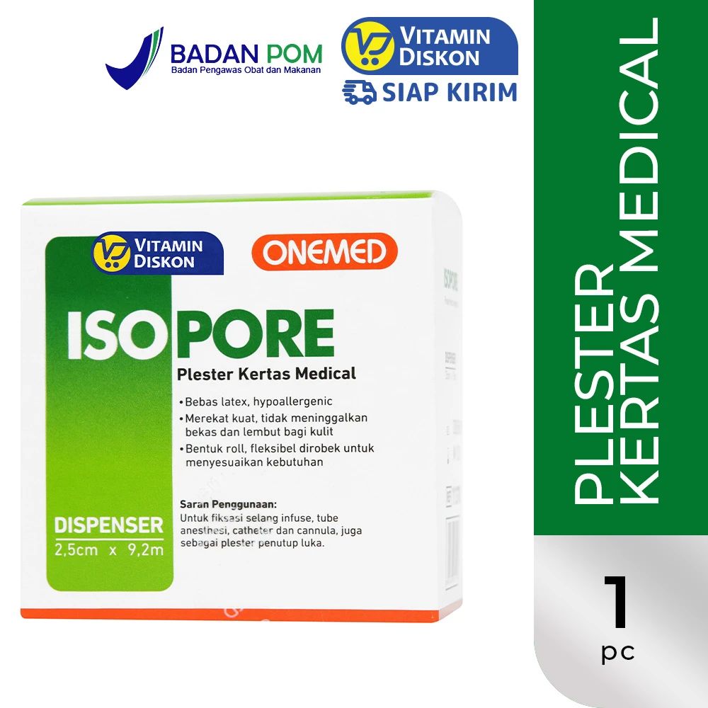 ONEMED ISOPORE OTC 2,5 X 9CM