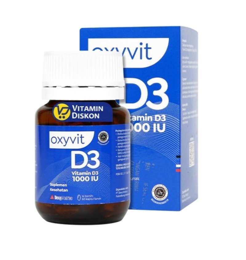 OXYVIT D3 1000 IU 60 SOFTGEL