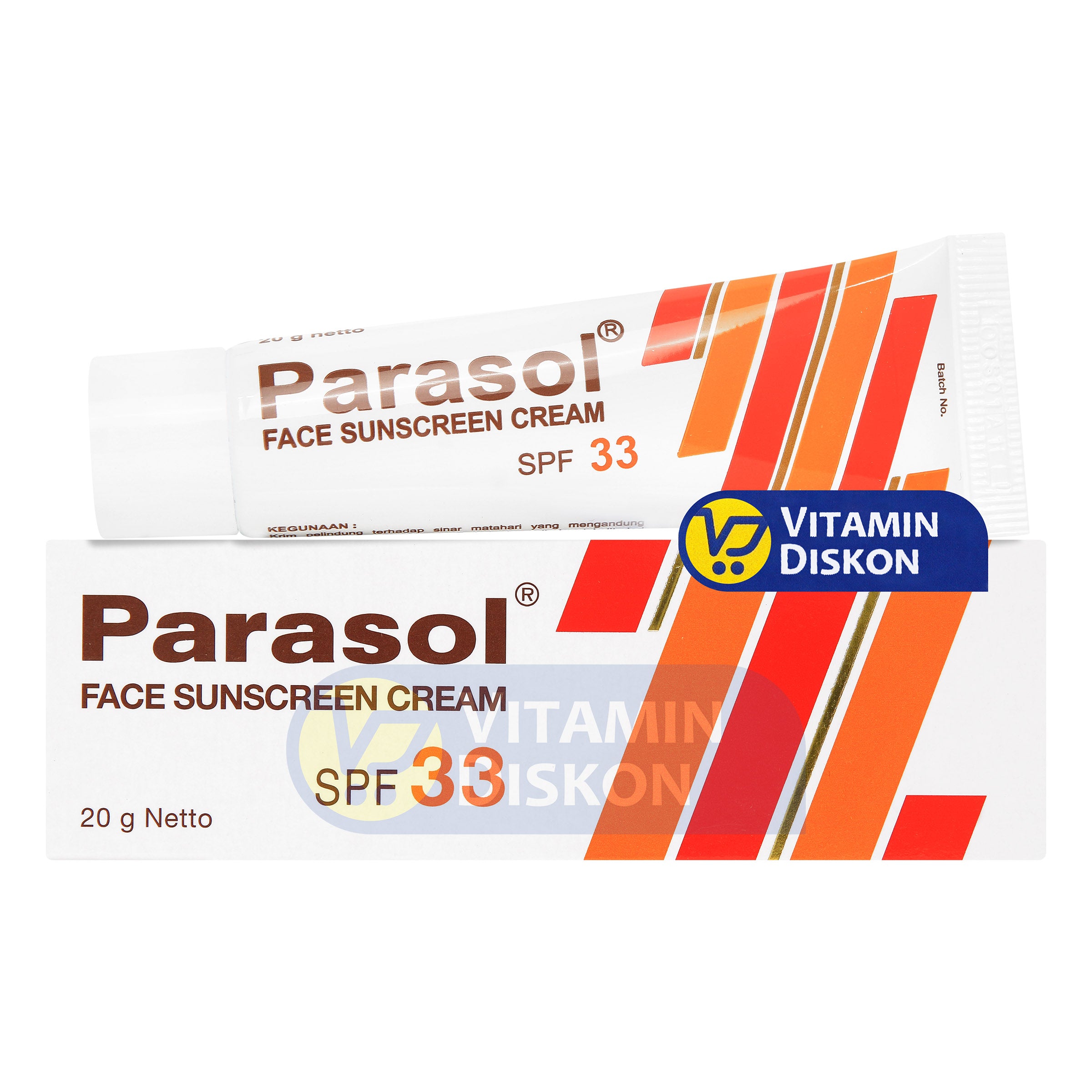 PARASOL FACE SUNSCREEN CREAM SPF 33 20 G