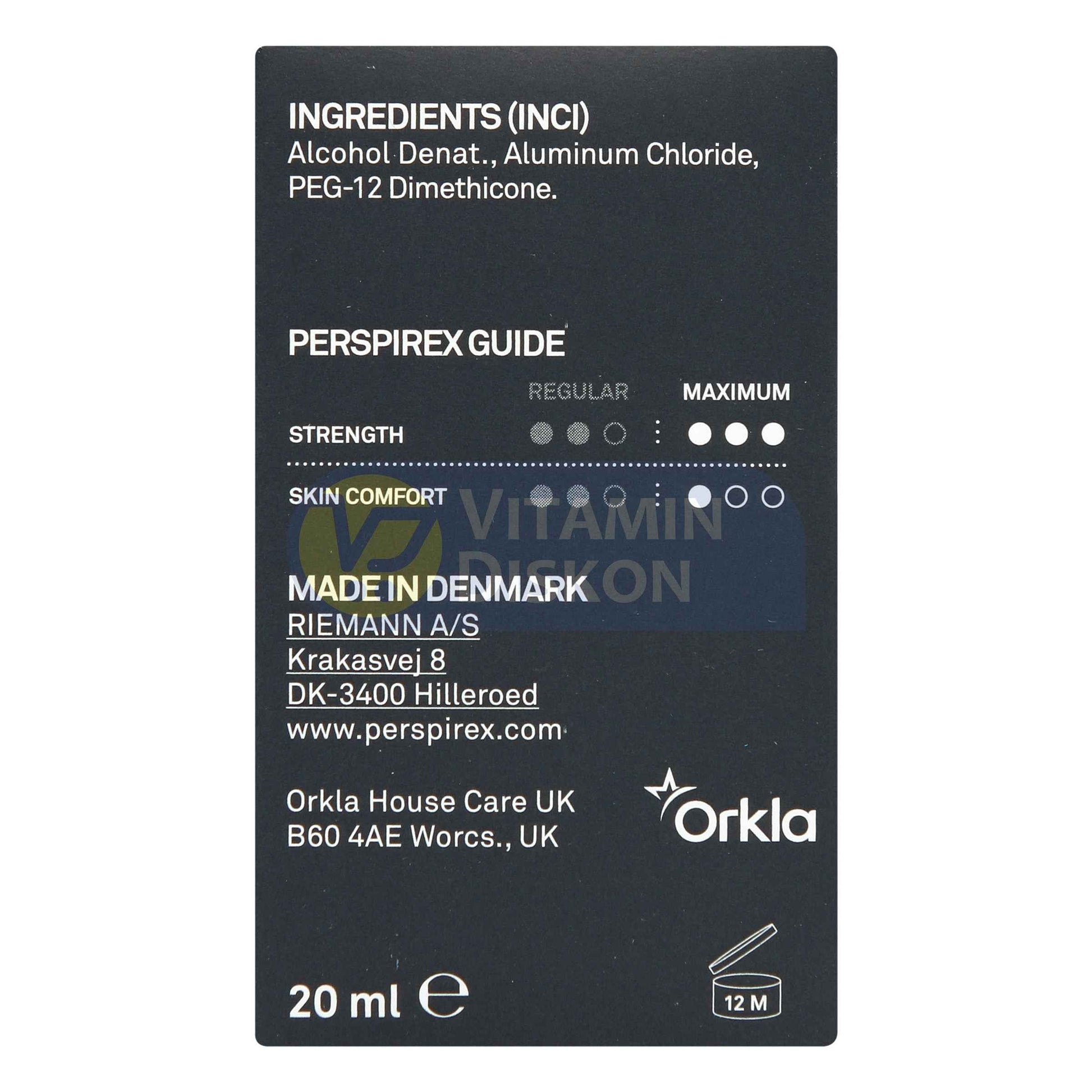 PERSPIREX FOR MEN MAXIMUM 20 ML