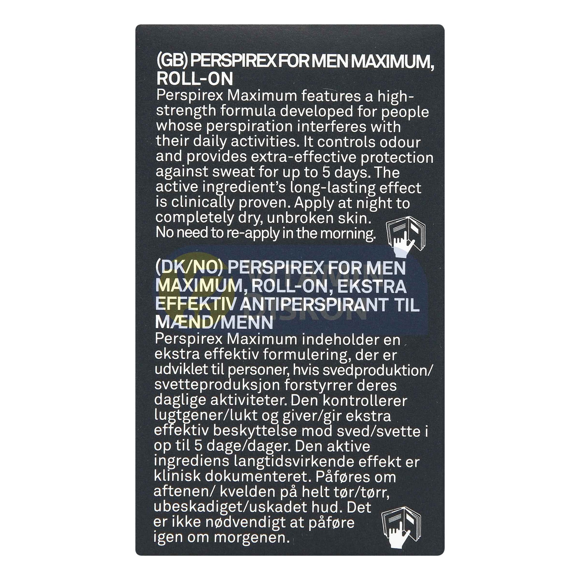 PERSPIREX FOR MEN MAXIMUM 20 ML