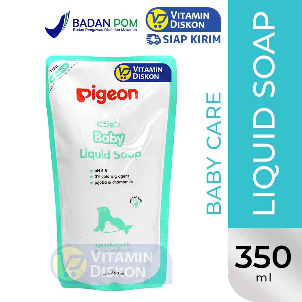 PIGEON BABY LIQUID SOAP CHAMOMILE REFILL - 350ML