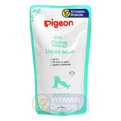 PIGEON BABY LIQUID SOAP CHAMOMILE REFILL - 350ML
