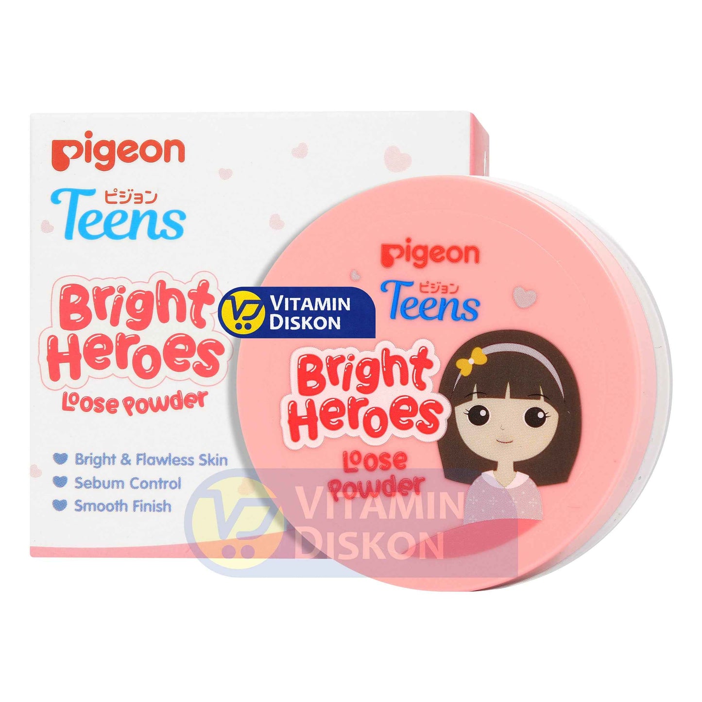 PIGEON TEENS BRIGHT HEROES LOOSE POWDER 12 GR