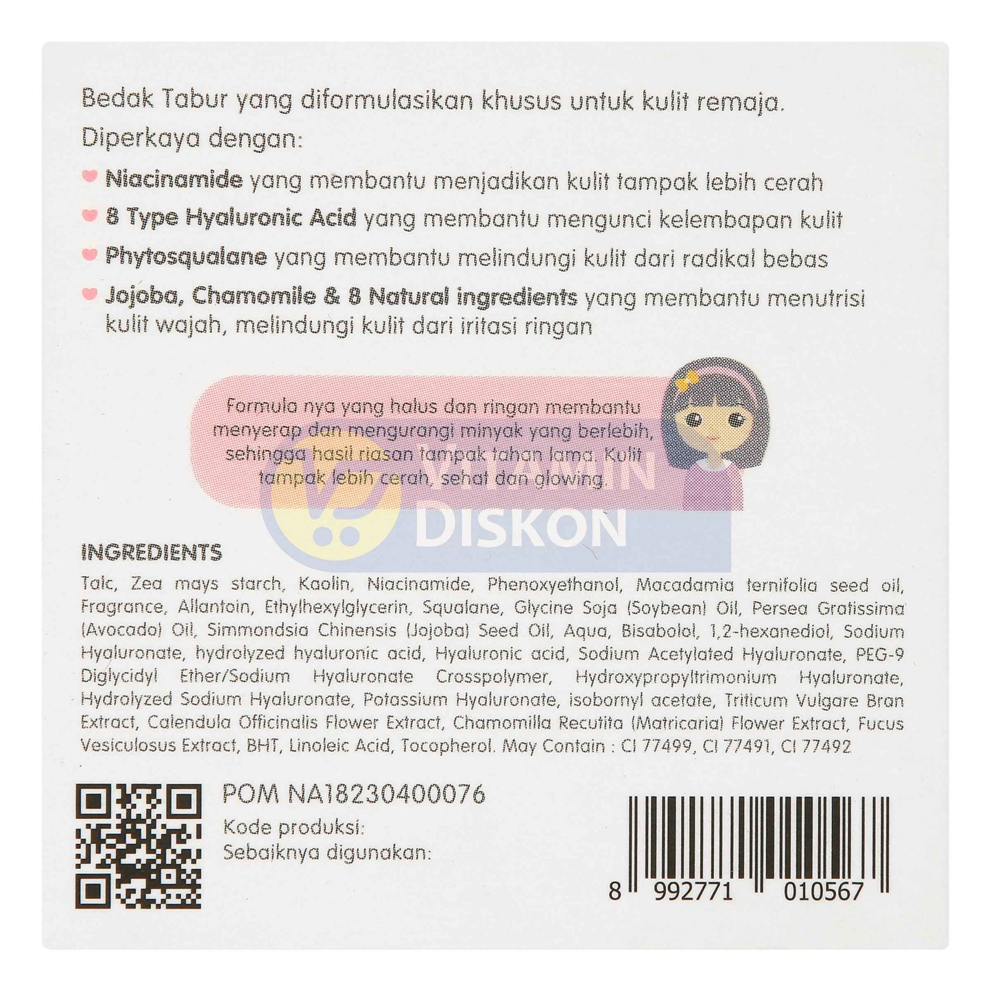 PIGEON TEENS BRIGHT HEROES LOOSE POWDER 12 GR