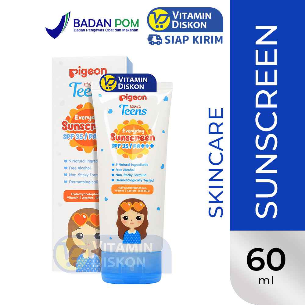 PIGEON TEENS EVERYDAY SUNSCREEN SPF 35/PA+++ - 60 ML