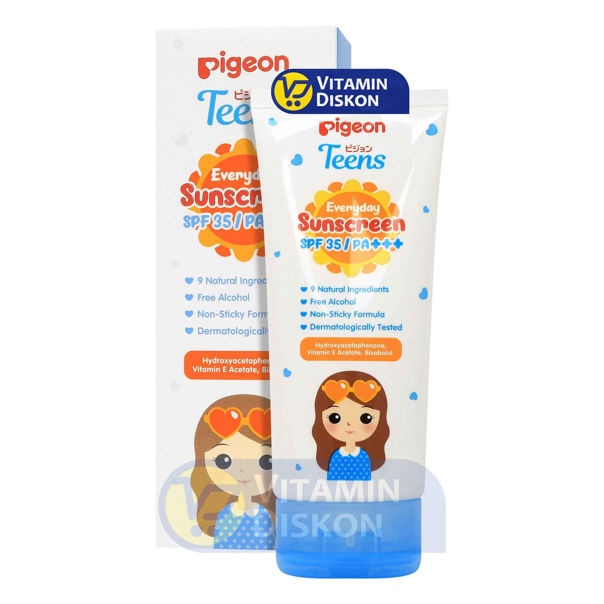 PIGEON TEENS EVERYDAY SUNSCREEN SPF 35/PA+++ - 60 ML