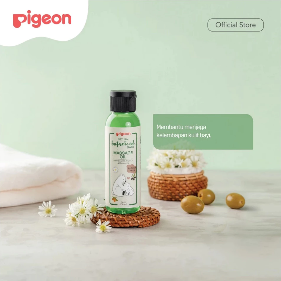 PIGEON BOTANICAL BABY MASSAGE OIL - 100ML