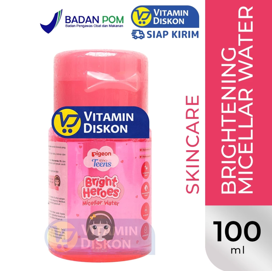 PIGEON TEENS BRIGHT HEROES MICELLAR WATER 100 ML