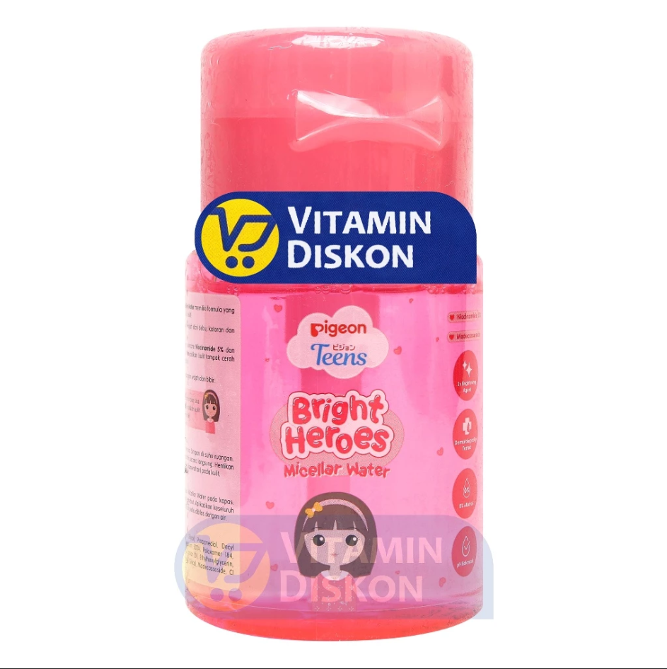 PIGEON TEENS BRIGHT HEROES MICELLAR WATER 100 ML