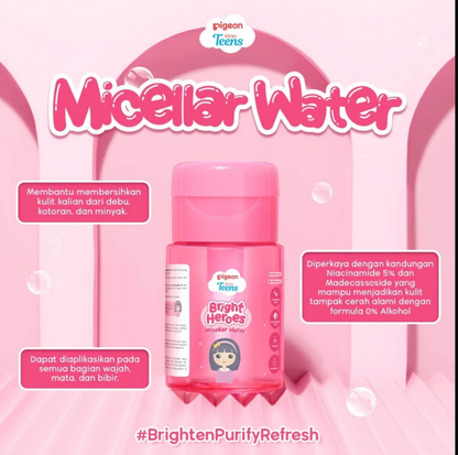 PIGEON TEENS BRIGHT HEROES MICELLAR WATER 100 ML