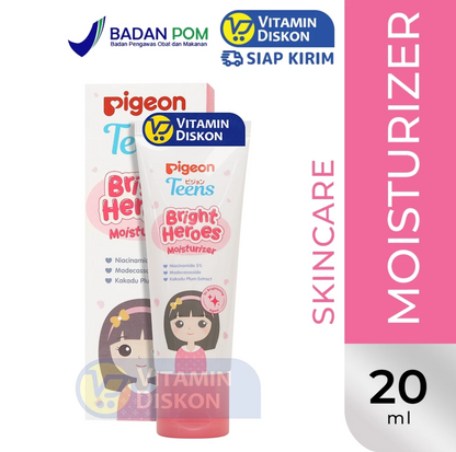 PIGEON TEENS BRIGHT HEROES MOISTURIZER 20 ML