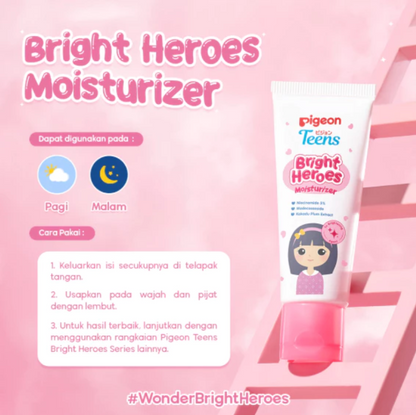 PIGEON TEENS BRIGHT HEROES MOISTURIZER 20 ML
