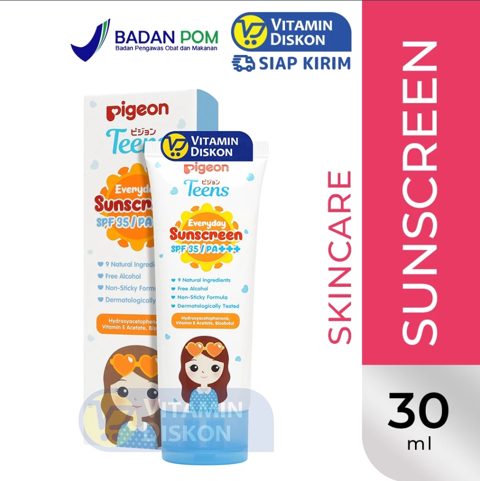 PIGEON TEENS EVERYDAY SUNSCREEN SPF 35/PA+++ - 30ML