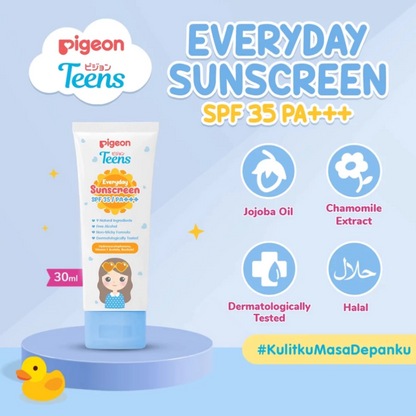 PIGEON TEENS EVERYDAY SUNSCREEN SPF 35/PA+++ - 30ML