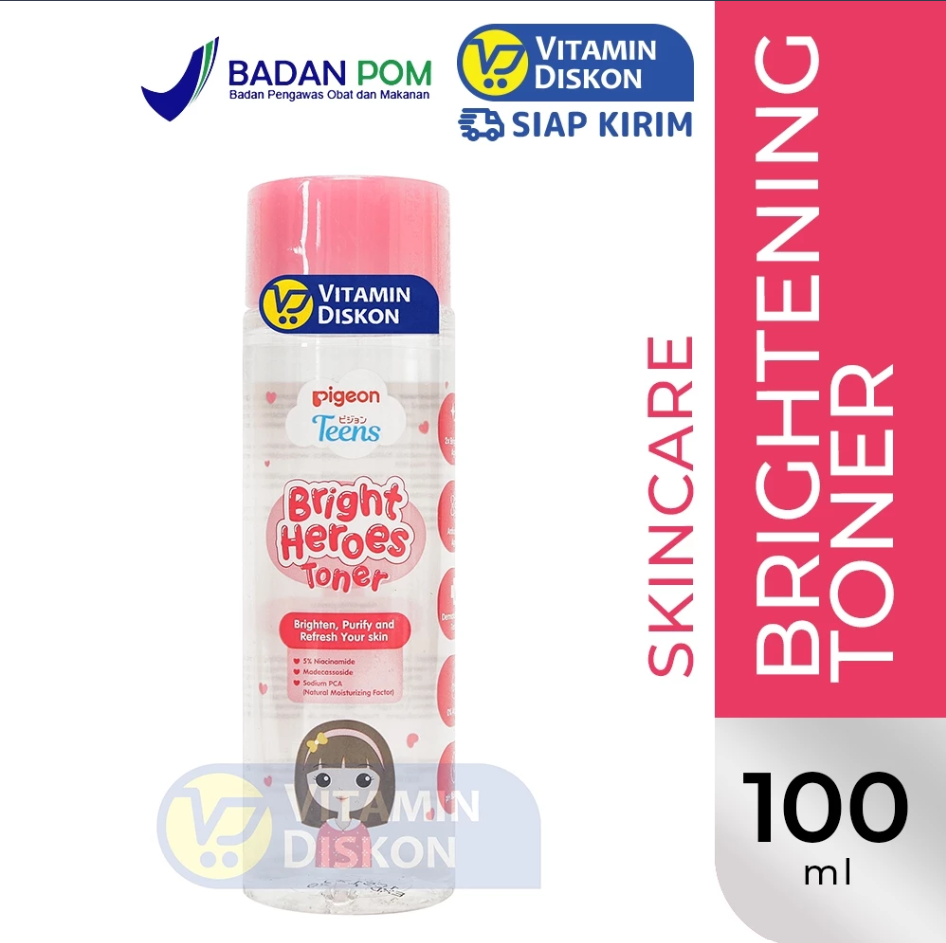 PIGEON TEENS BRIGHT HEROES TONER 100 ML