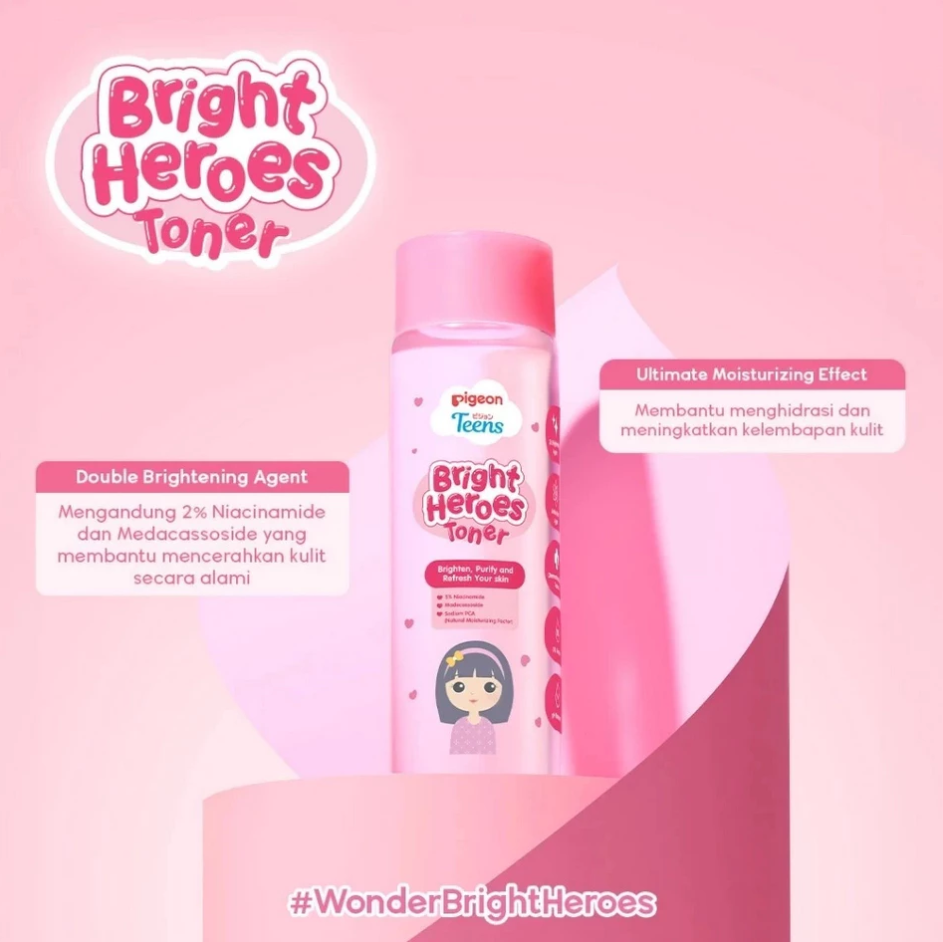 PIGEON TEENS BRIGHT HEROES TONER 100 ML