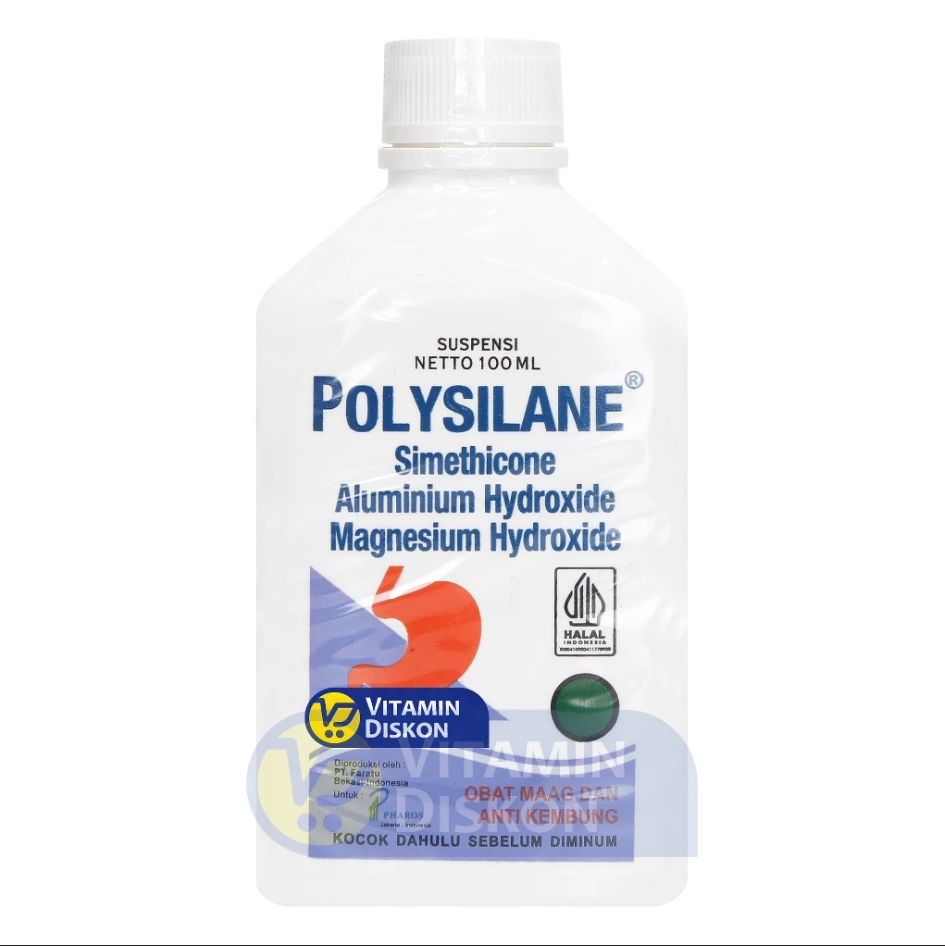 POLYSILANE OBAT MAAG DAN ANTI KEMBUNG - 100 ML
