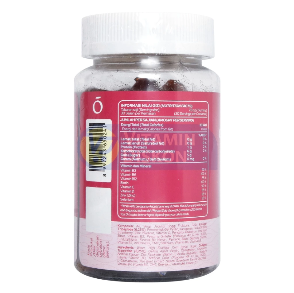POME COLLAGO COLLAGEN TRIPETIDE GUMMY - 60 GUMMY