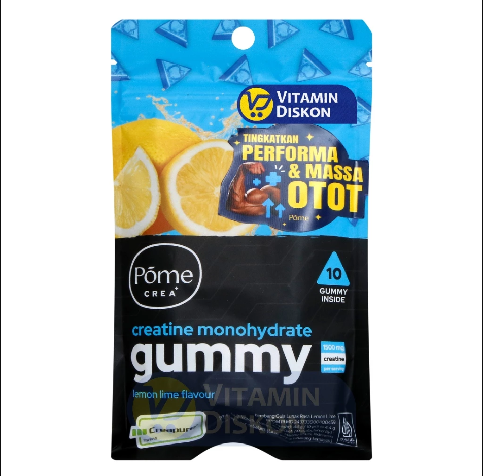 POME CREA+ CREATIN MONOHYDRATE GUMMY - 10 GUMMY