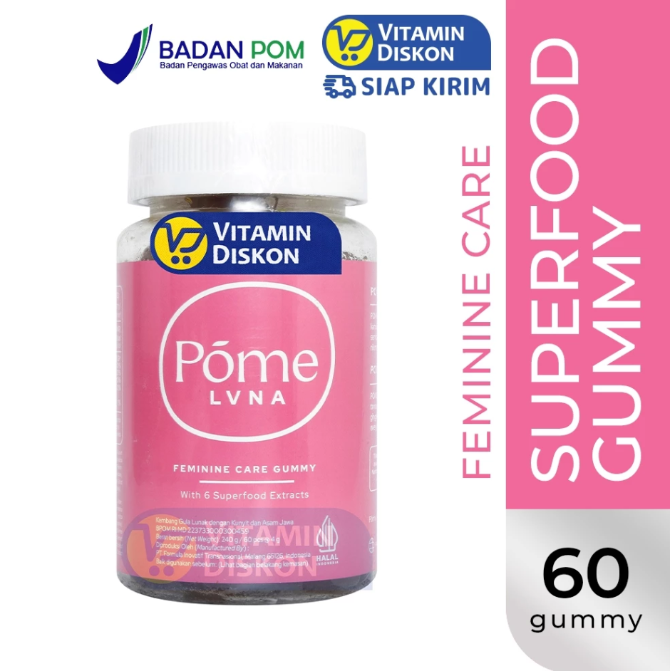 POME LVNA FEMININE CARE GUMMY - 60 GUMMY