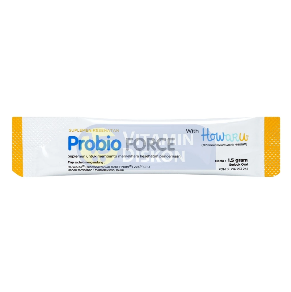 PROBIO FORCE WITH HOWARU 1 BOX @ 10 SACHET