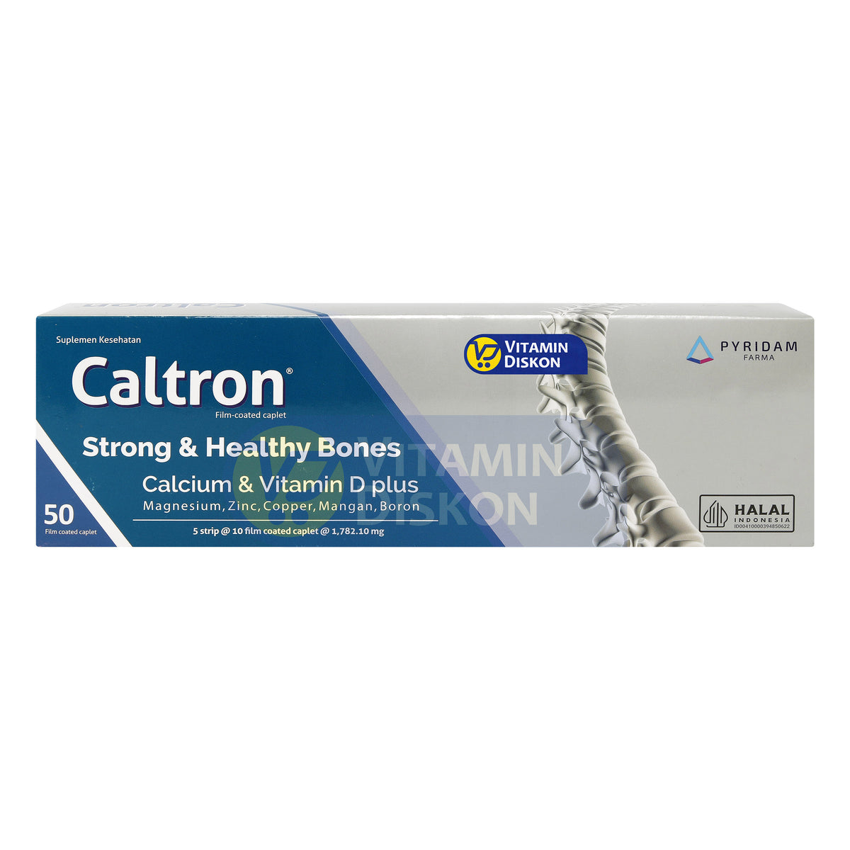 PYRIDAM FARMA CALTRON 50 KAPSUL