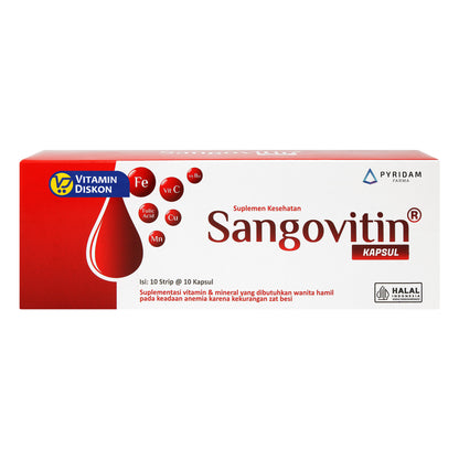 PYRIDAM FARMA SANGOVITIN 100 KAPSUL