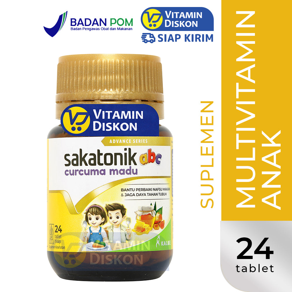 SAKATONIK ABC CURCUMA MADU 24 TABLET