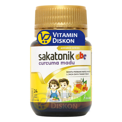 SAKATONIK ABC CURCUMA MADU 24 TABLET