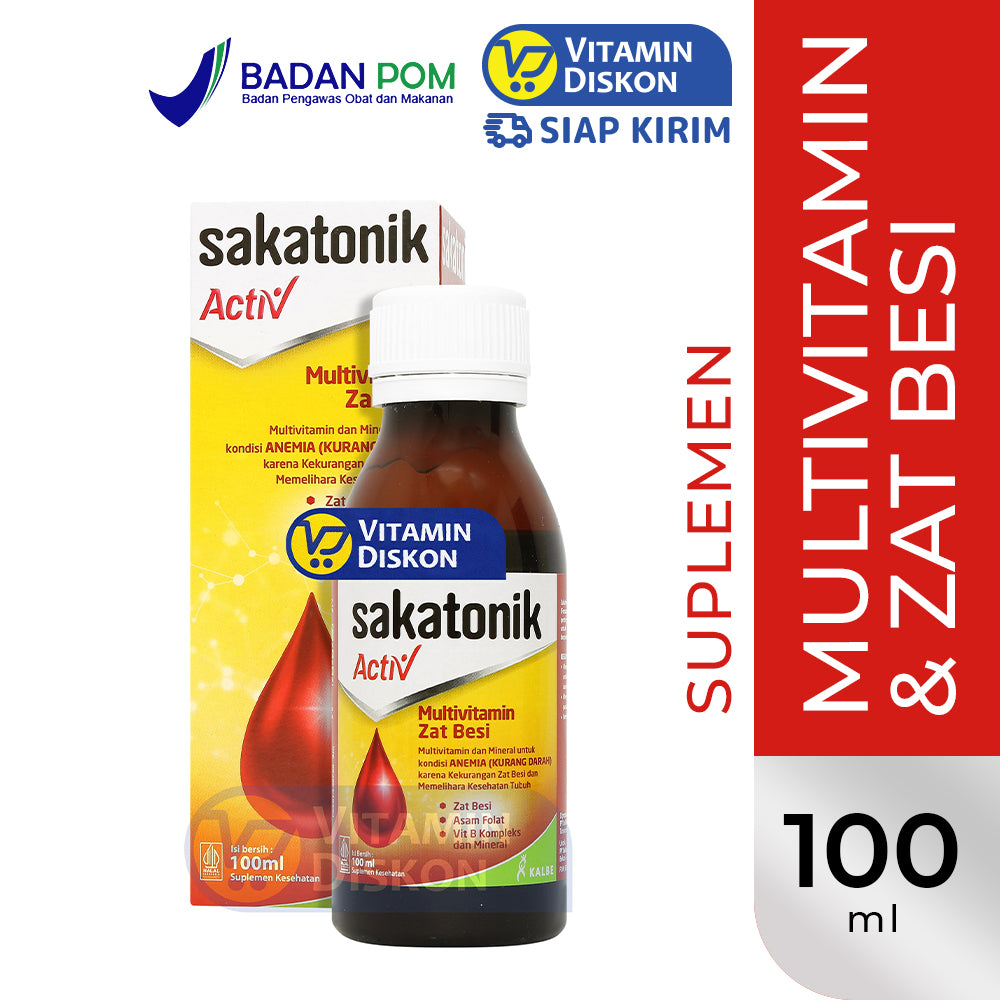 SAKATONIK ACTIV SIRUP 100ML
