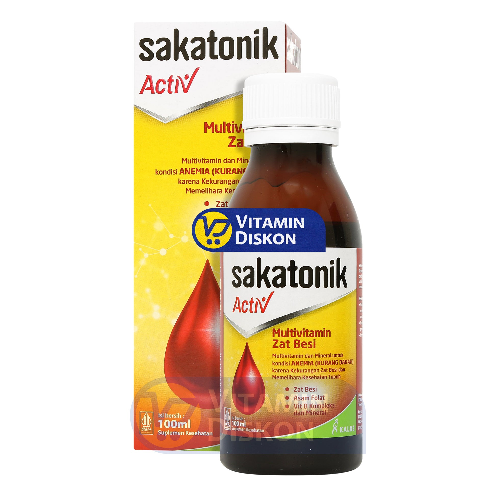 SAKATONIK ACTIV SIRUP 100ML