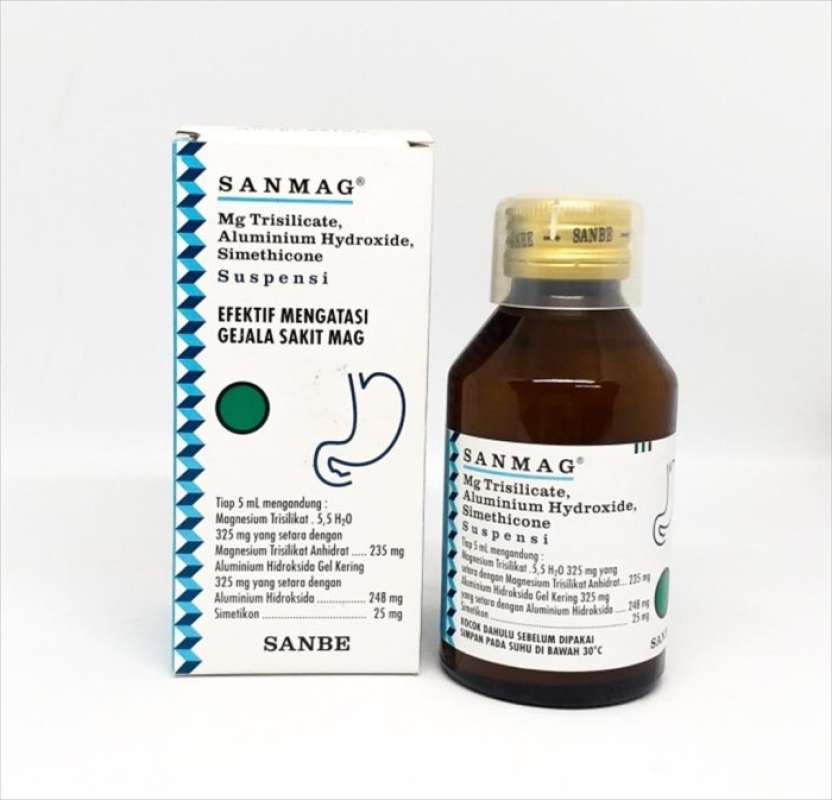 SANMAG SUSPENSI SIRUP 120ML Default Title