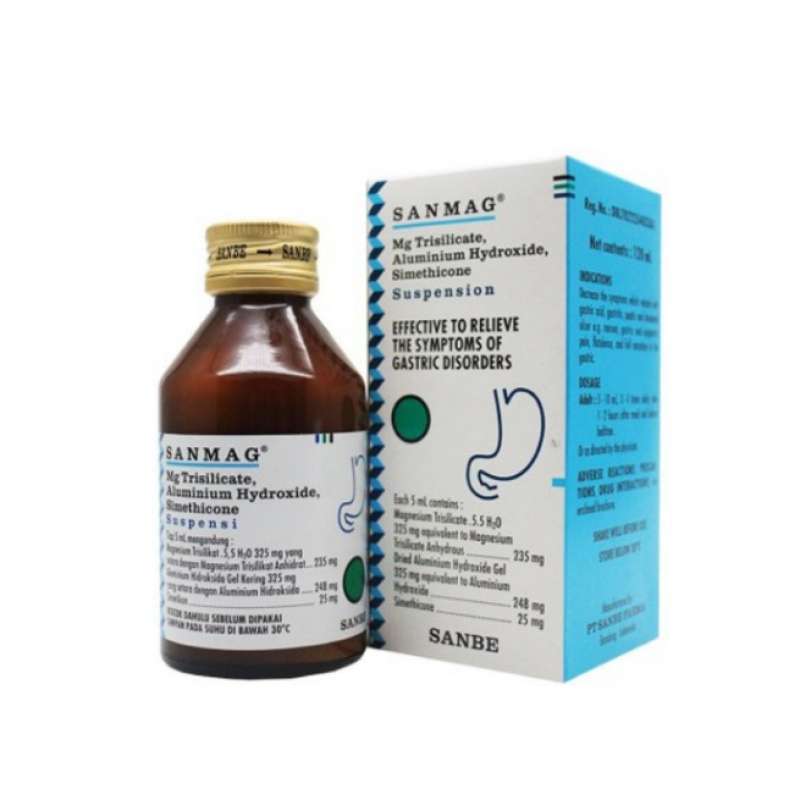 SANMAG SUSPENSI SIRUP 120ML