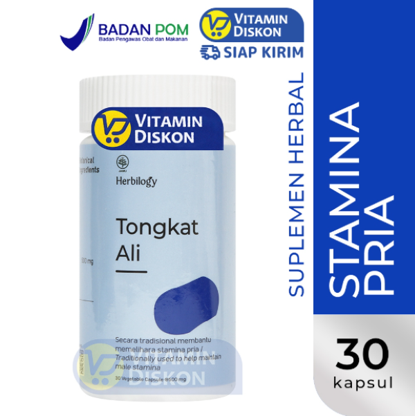 HERBILOGY TONGKAT ALI 30 CAPSULE