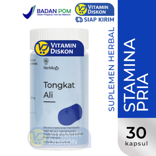 HERBILOGY TONGKAT ALI 30 CAPSULE