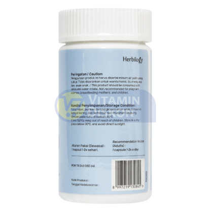 HERBILOGY TONGKAT ALI 30 CAPSULE