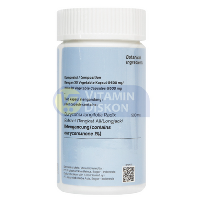 HERBILOGY TONGKAT ALI 30 CAPSULE