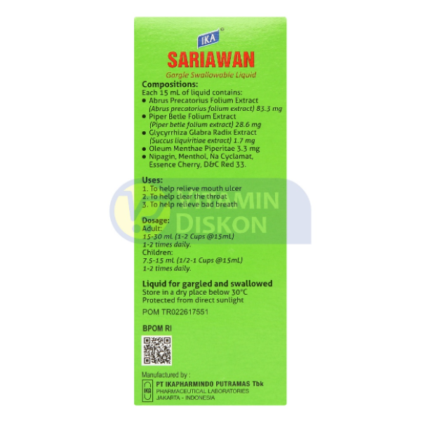 IKA SARIAWAN - 120ML