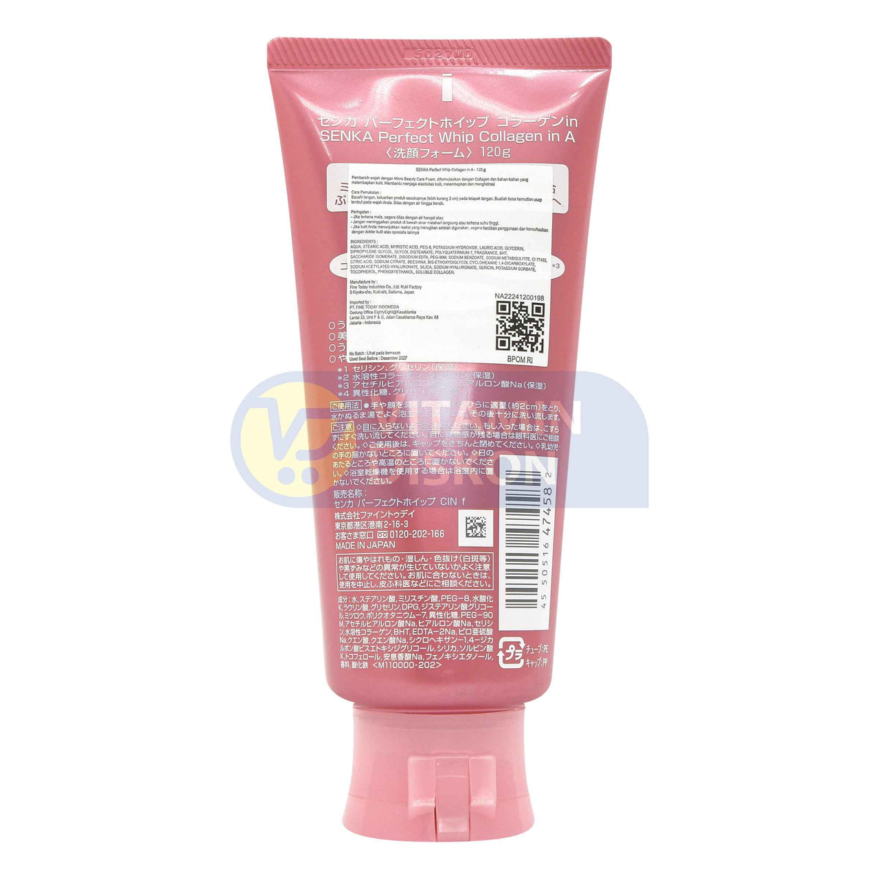 SENKA PERFECT WHIP COLLAGEN 120 GR