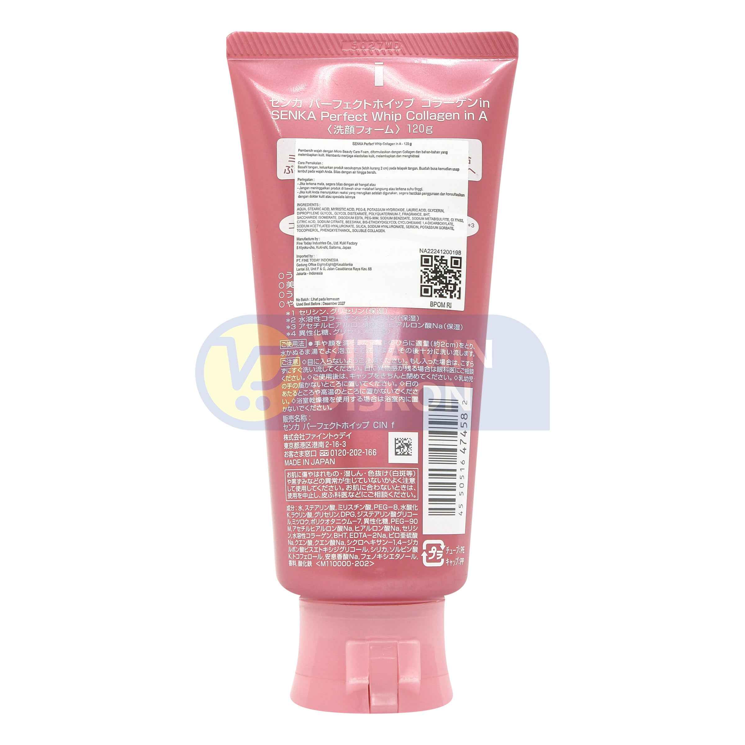 SENKA PERFECT WHIP COLLAGEN 120 GR